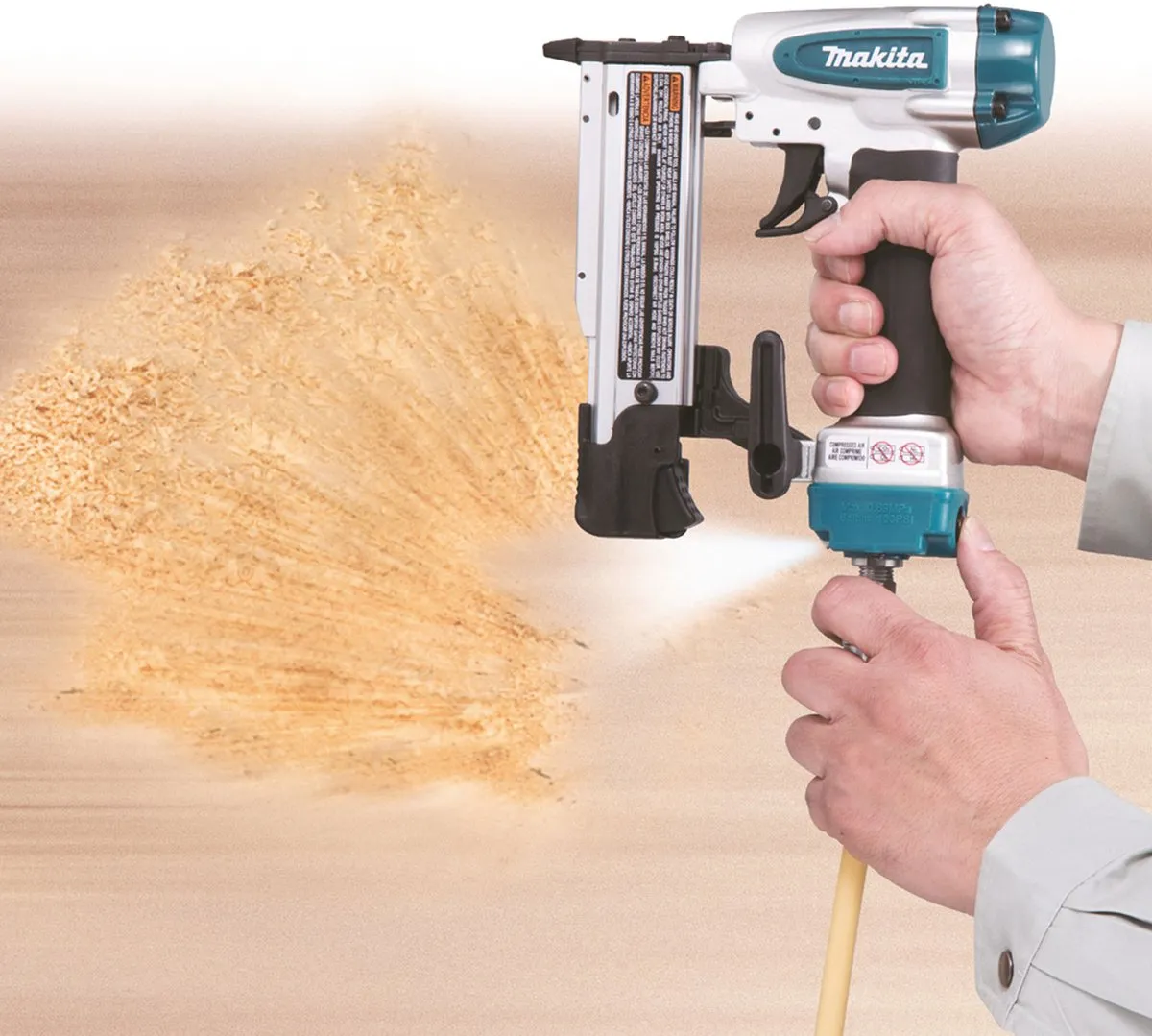 Makita AF353 Pin Tacker 8 bar - 23 Ga - In koffer