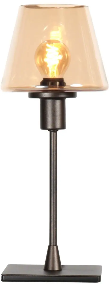 Steinhauer Ancilla 3102CA Tafellamp - 40W - Cacao/Amber - afbeelding 6 van 6