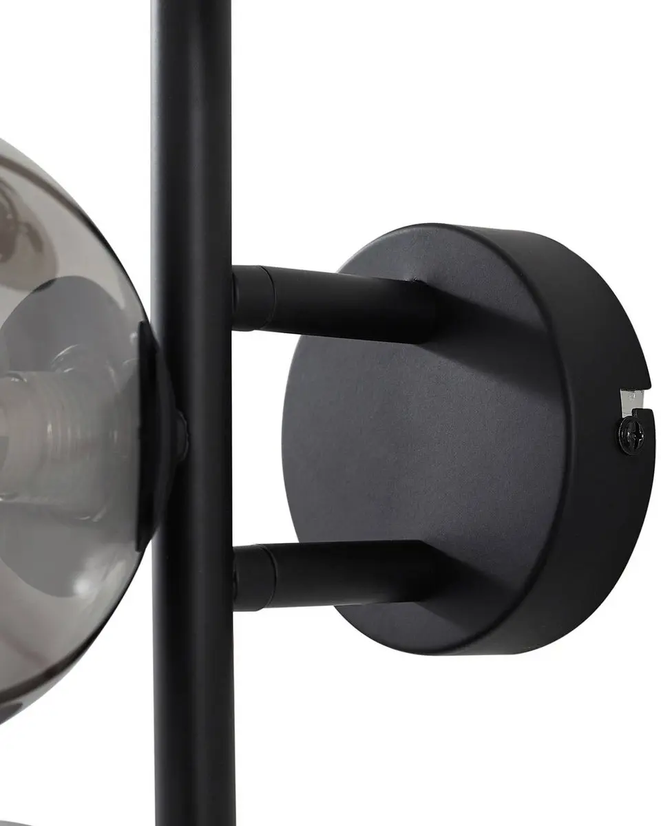 Lindby Wandlamp 3 Licht Metaal Glas