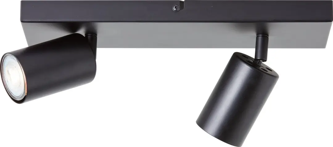 Brilliant Jello Plafondspot GU10 2x4,5W - 3000K - Zwart