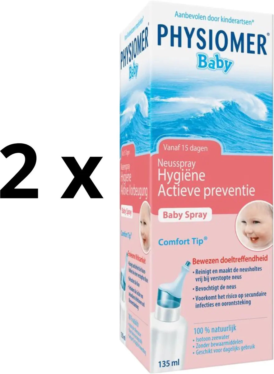 Physiomer Baby Spray 2x135ml