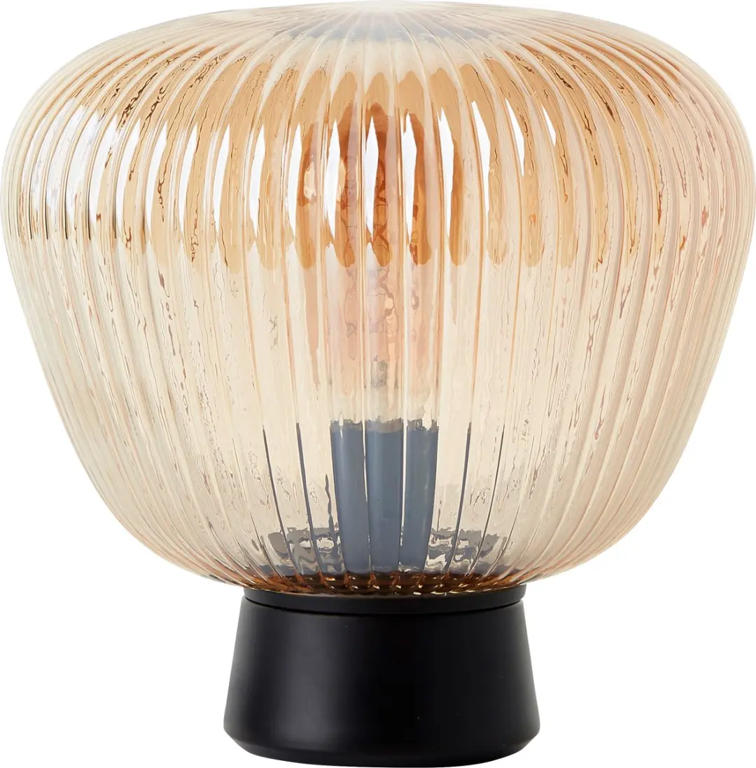 Brilliant Kaizen Tafellamp - 1xE27 Max 40W - Amber/Zwart - afbeelding 6 van 6