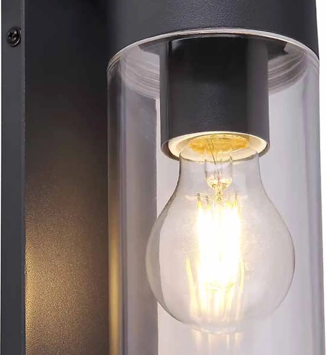 Globo Vessa Wandlamp 9cm - Antraciet