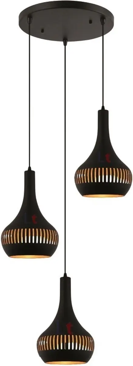 Freelight Hanglamp Canna Zwart