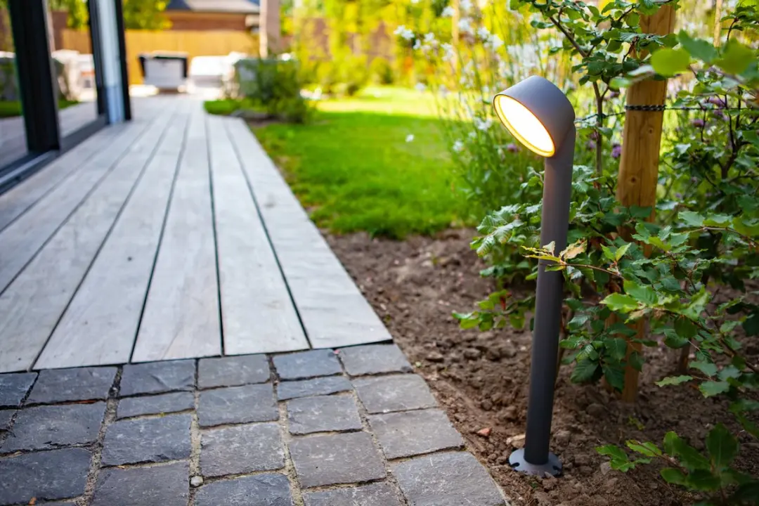 Lutec Dakota LED Tuinpaal 12W - Grijs