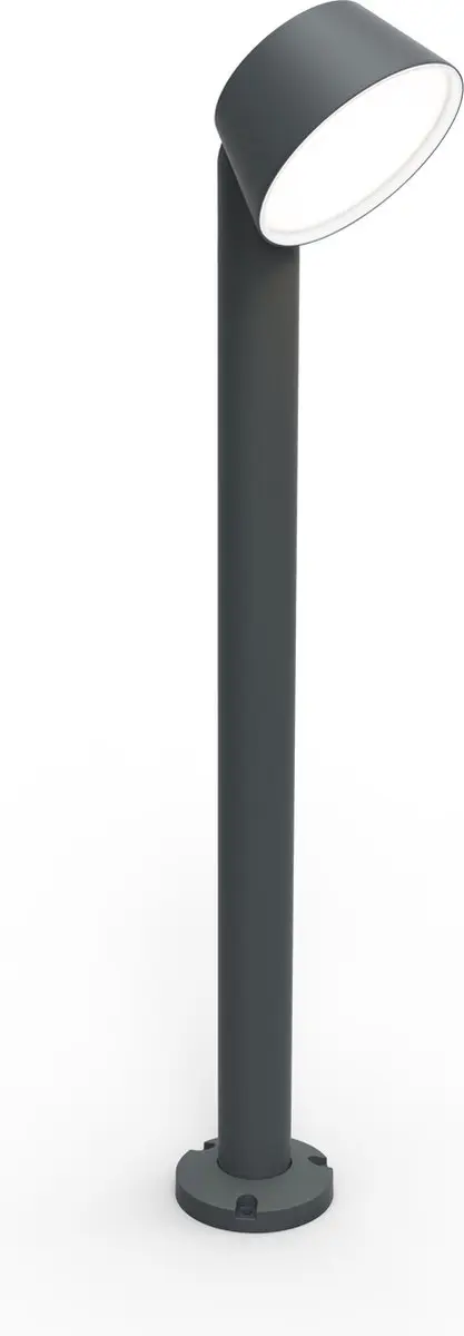 Lutec Dakota LED Tuinpaal 12W - Grijs