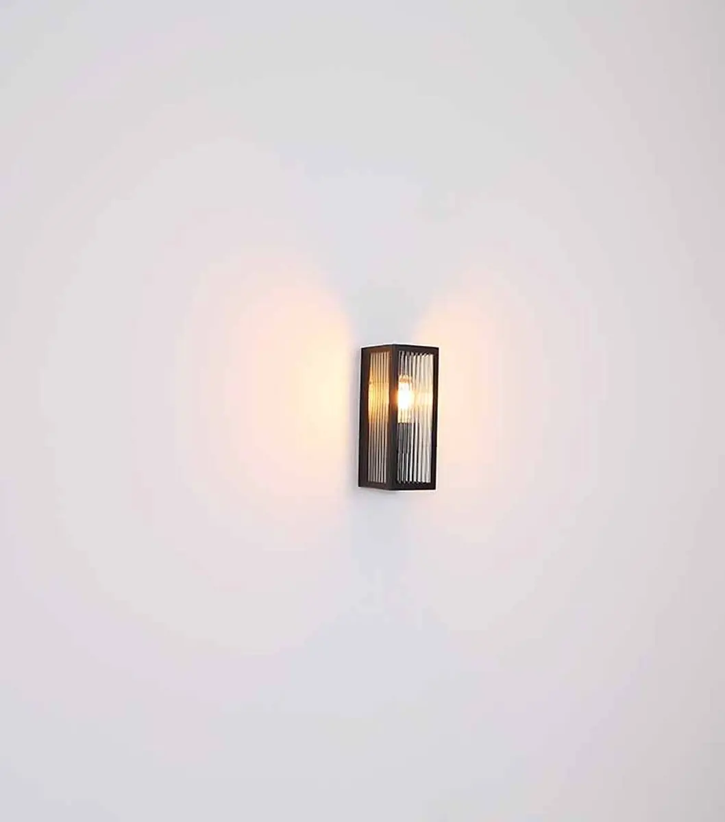 Globo Wandlamp Gundula 31980O - Zwart - Ø12cm