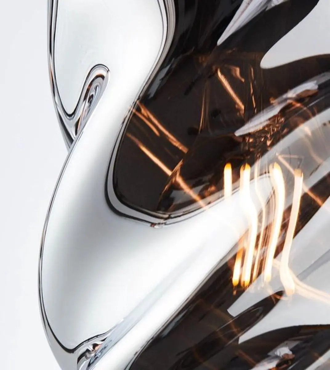 Brilliant Curly Hanglamp 3-vlams - Chroom - 3x E27