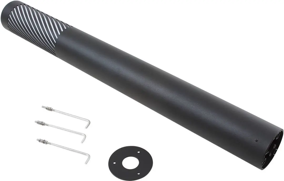 Lindby Tuinpadverlichting Aluminium 1xE27 - 15W - Zwart mat