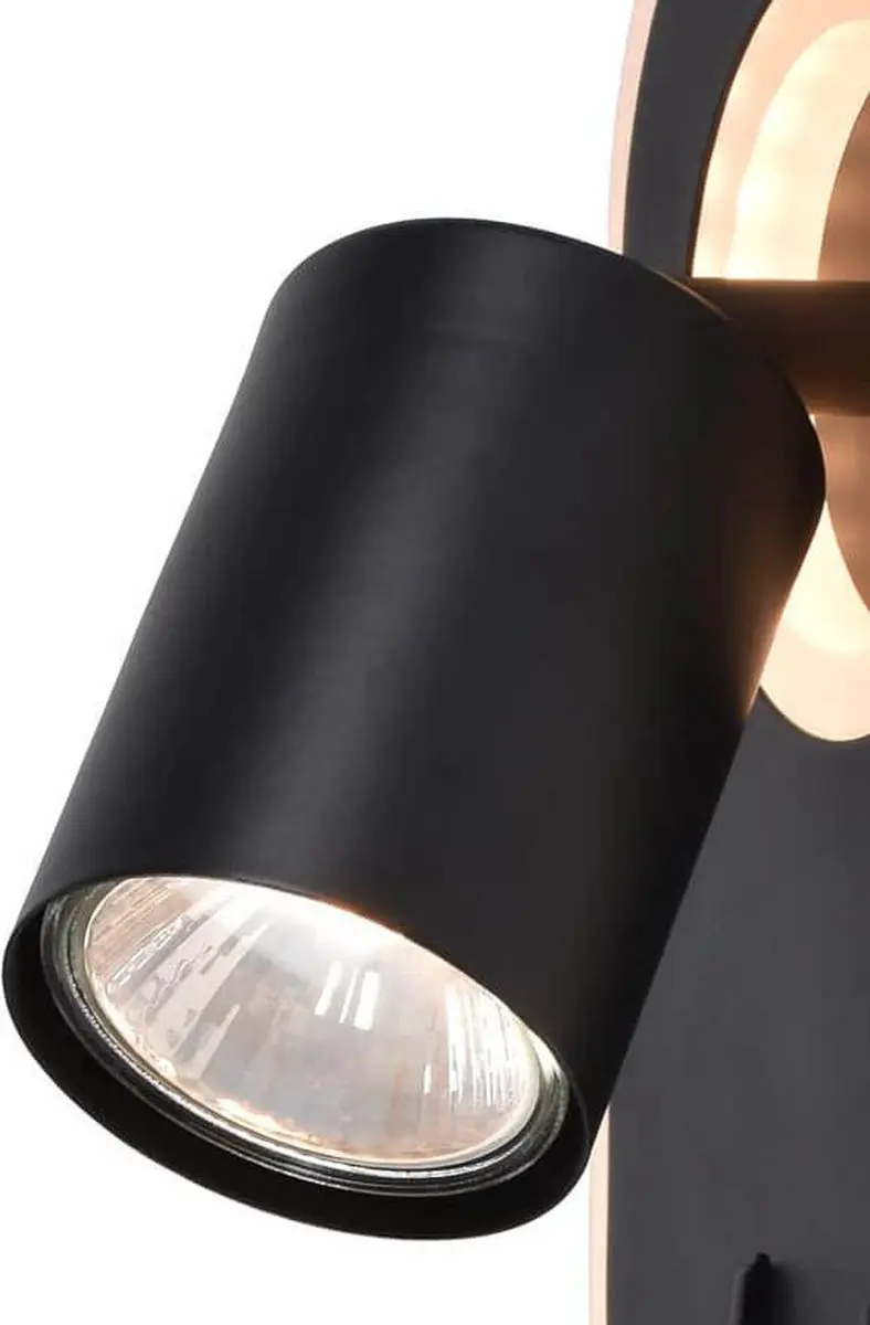 Brilliant Kimon LED Wandspot PAR51 GU10 25W - Zwart