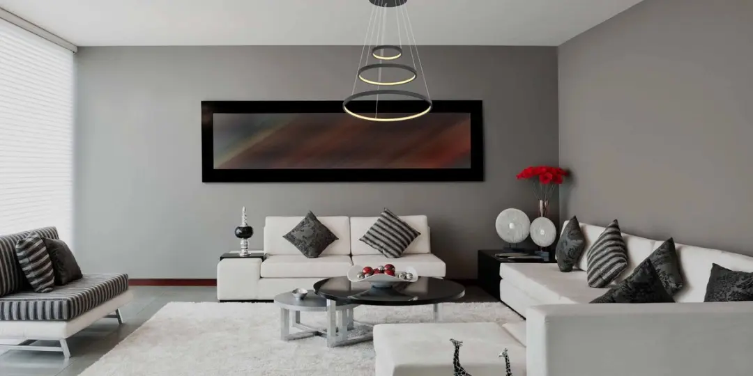 Globo Hanglamp 3 LED Ringen Ø51cm - Zwart