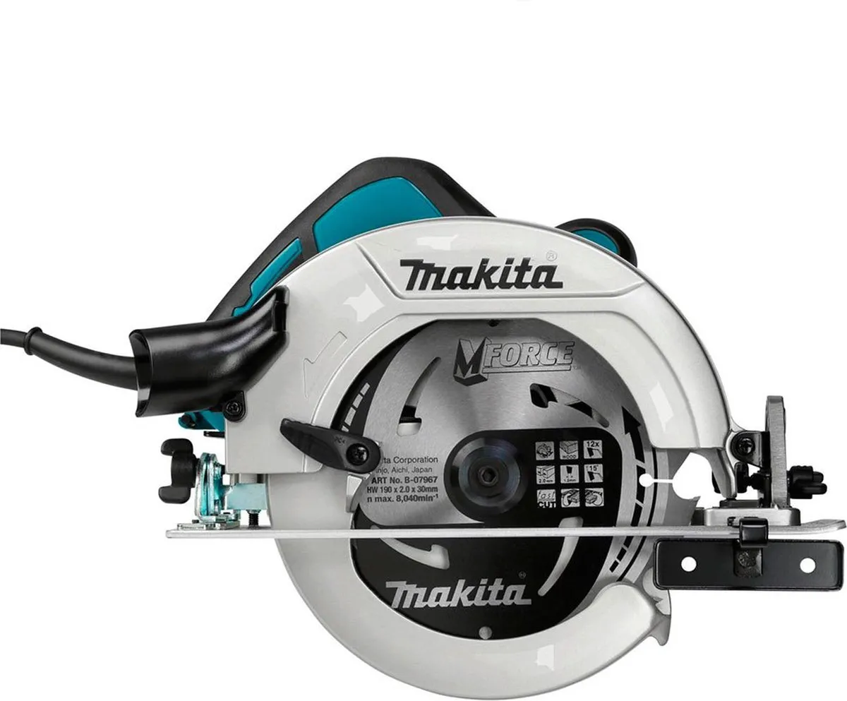 Makita HS7611 Cirkelzaagmachine 1600W - 190mm Zaagblad