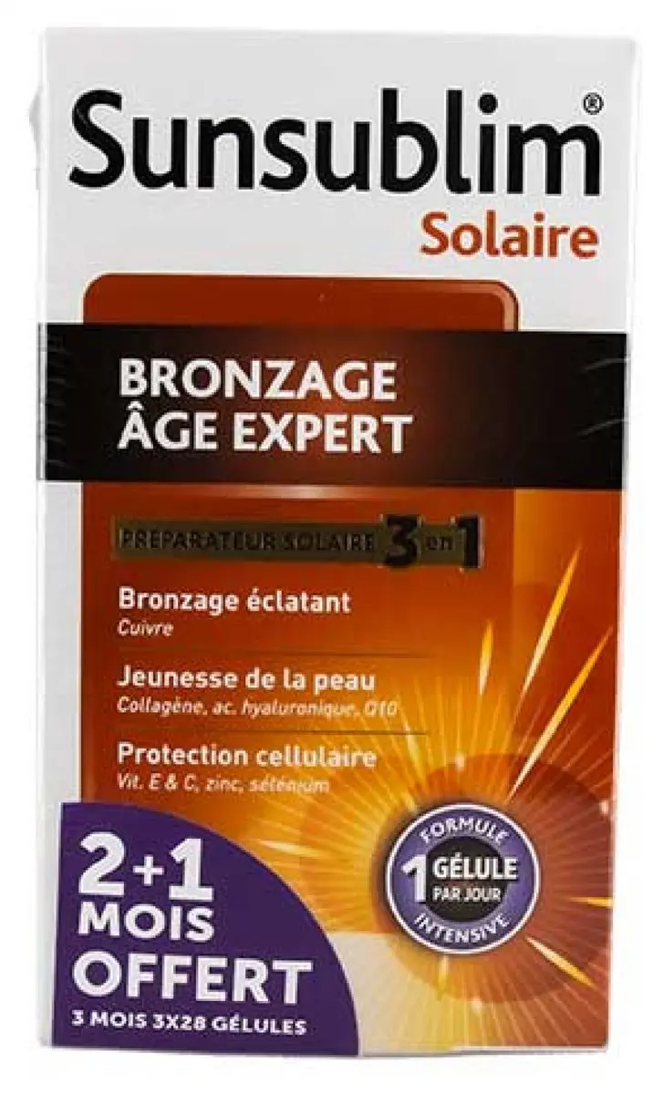 Nutreov Sunsublim Tanning Age Expert Capsules