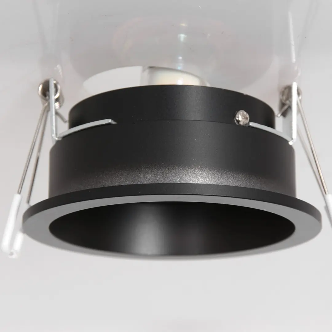 Steinhauer Pélite 3371ZW Inbouwspot - Ø10cm Zwart - afbeelding 6 van 6