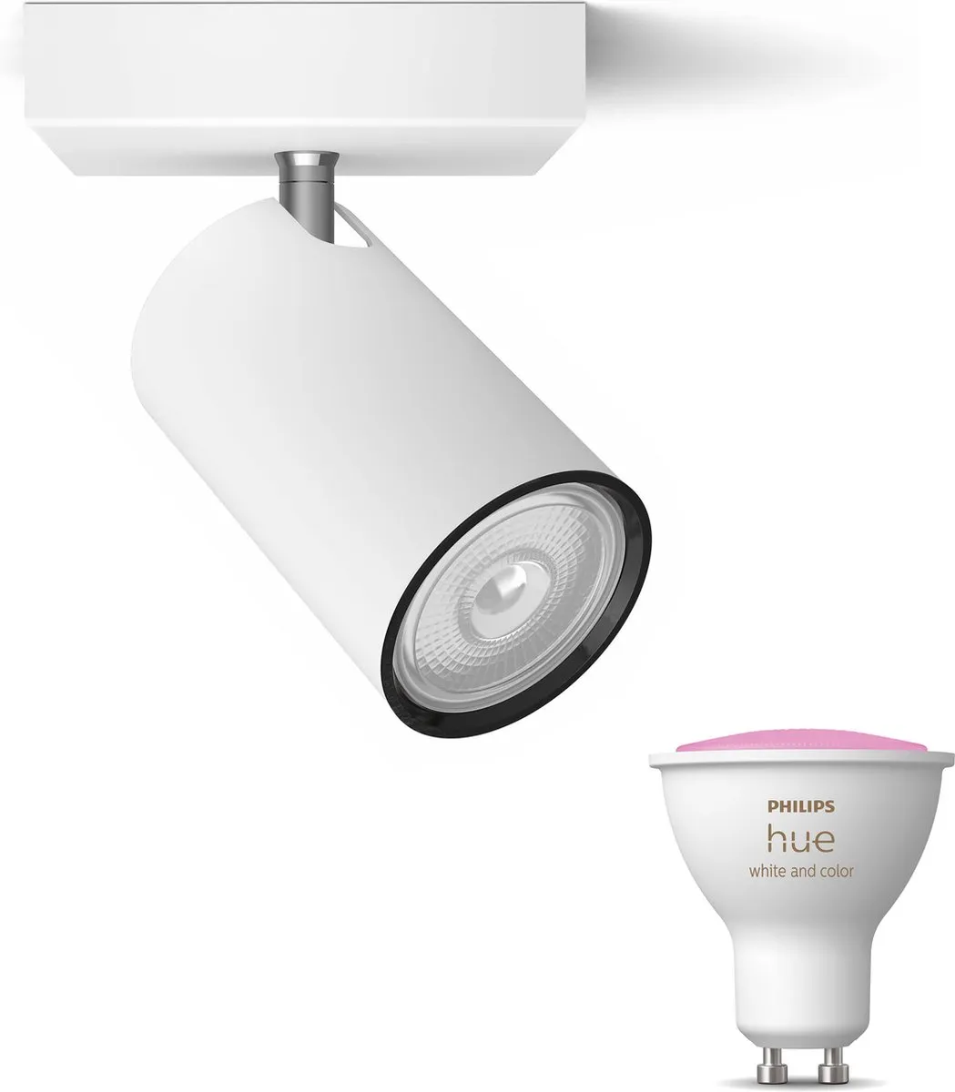 Philips Hue Kosipo Opbouwspot GU10 - RGBW Zwart