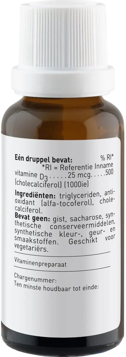 Orthica D-25 Oliedruppels 15ml