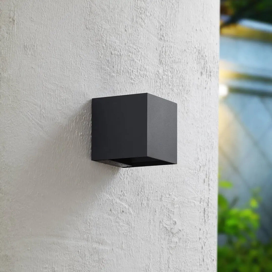 PRIOS Solar Buitenverlichting 3.75W - Antraciet