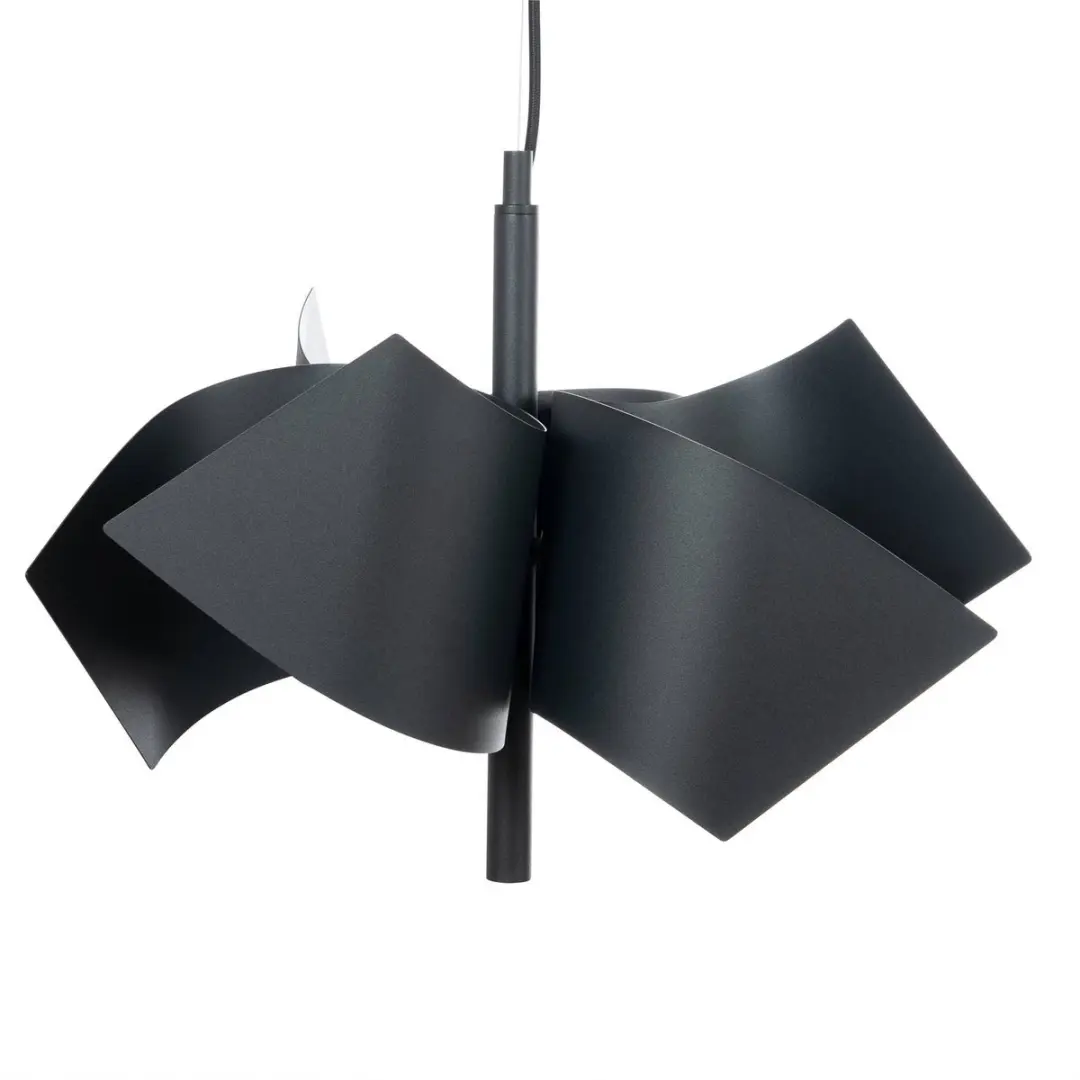 Lucande Hanglamp 3 Lichtpunten Staal - 3x40W - Zandzwart