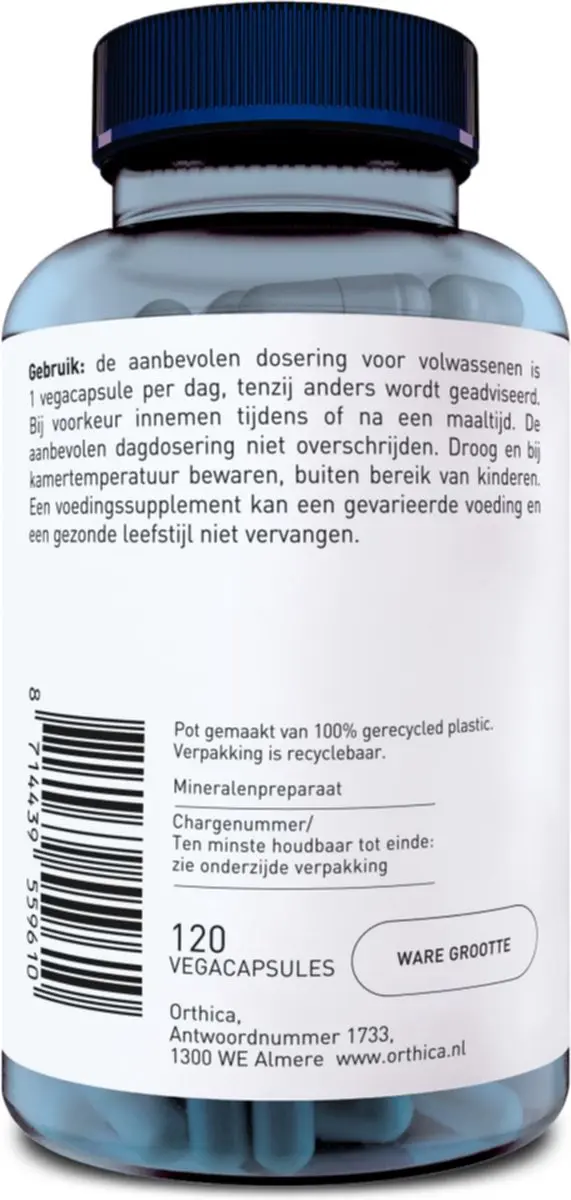 Orthica Magnesiumtauraat-60 120 Vegacapsules