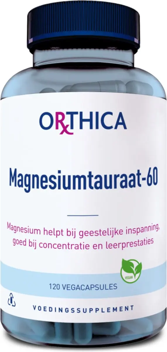 Orthica Magnesiumtauraat-60 120 Vegacapsules