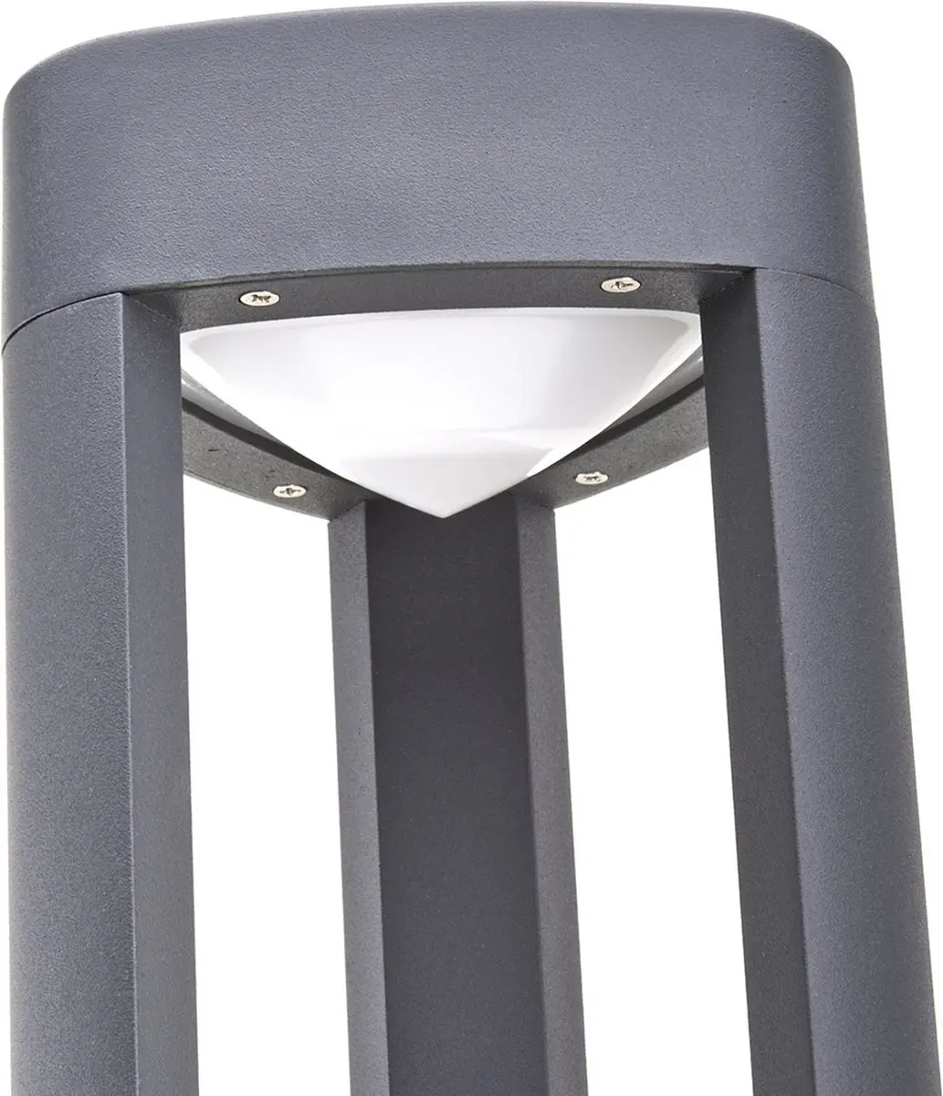 Lucande LED Buitenlamp 90 LED 8W - Antraciet