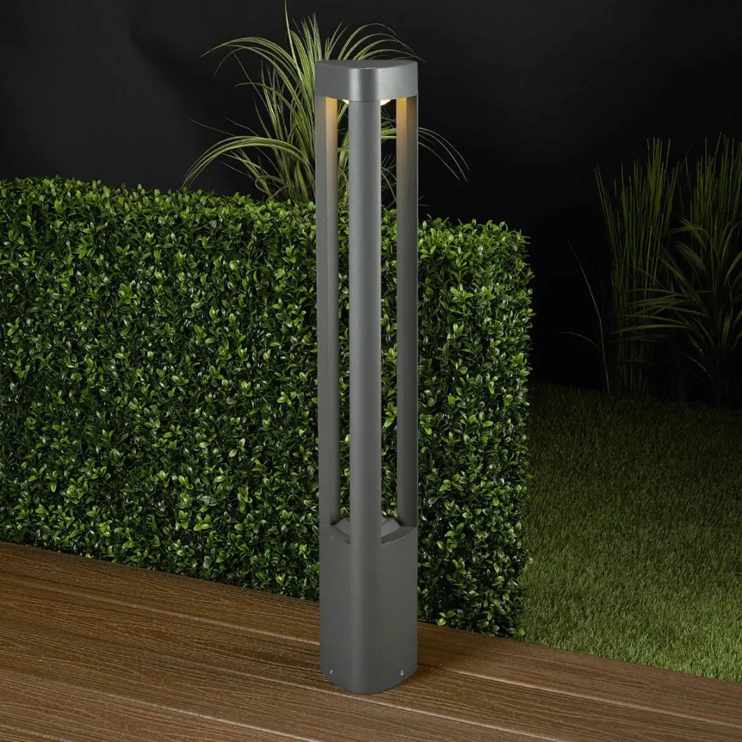 Lucande LED Buitenlamp 90 LED 8W - Antraciet