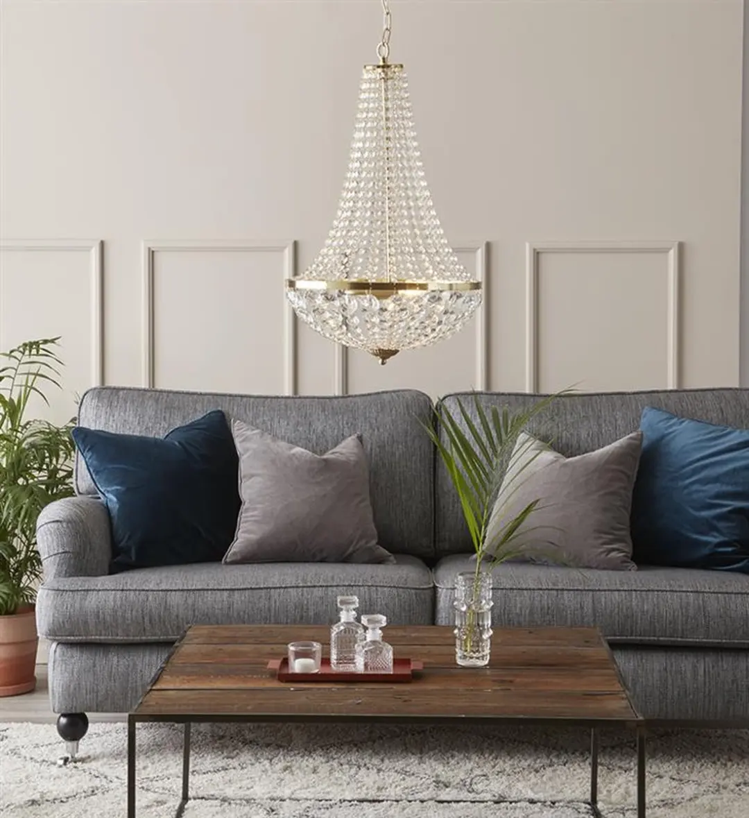 Markslöjd Chroom Kristallen Hanglamp 2 Lichtpunten