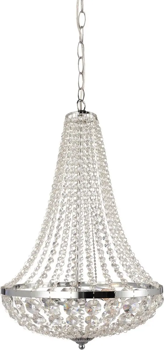 Markslöjd Chroom Kristallen Hanglamp 2 Lichtpunten
