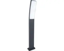 LUTEC Kira Sokkellamp - 1100 Lumen 17.3W - Donkergrijs