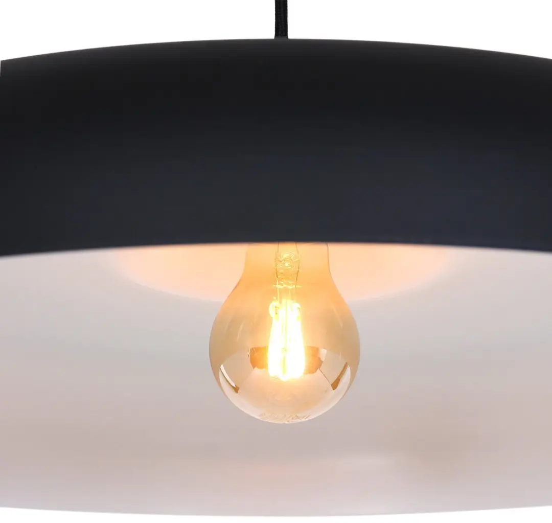 Steinhauer Hanglamp Krisip 2677ZW - Zwart - Ø50cm