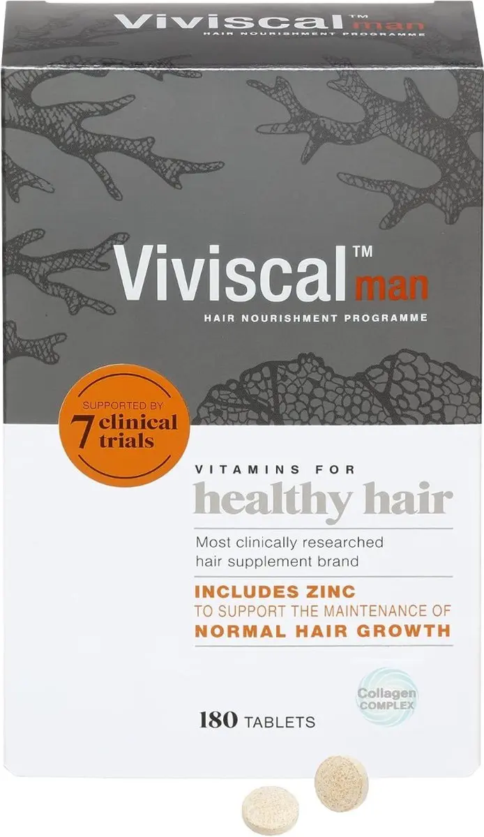 Viviscal Man Haargroei Supplement 180 Stuks