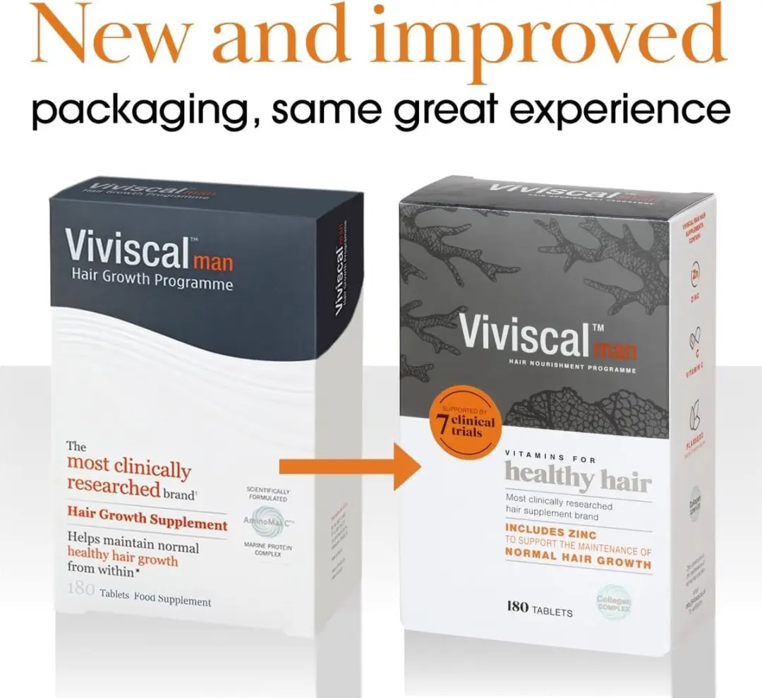 Viviscal Man Haargroei Supplement 180 Stuks