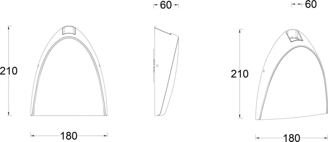 Lutec Apollo LED Wandlamp Buiten - Donkergrijs - afbeelding 6 van 6