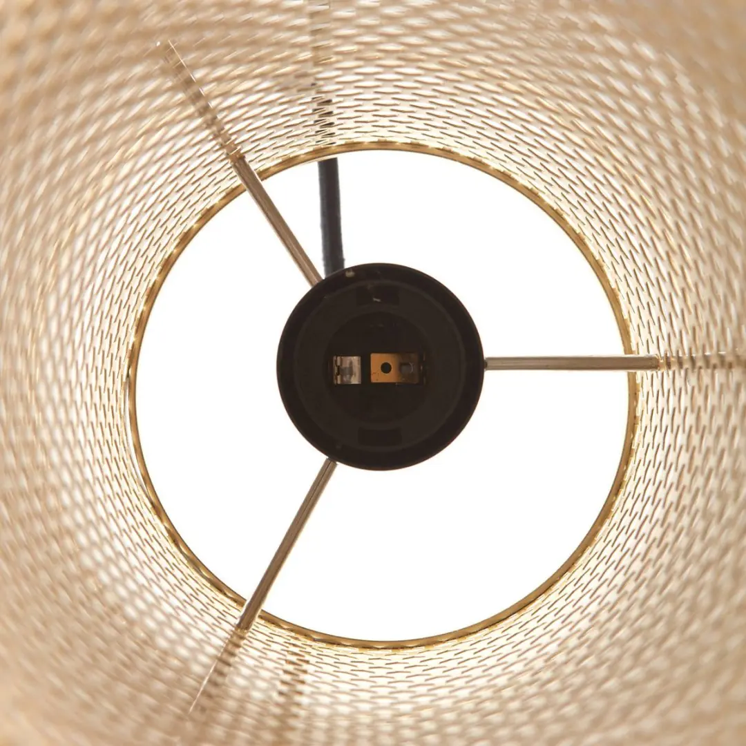 Lucande Hanglamp 4-Lichts Glas - Antraciet/Goud