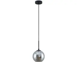 Lindby Hanglamp Staal Glas 17.5cm