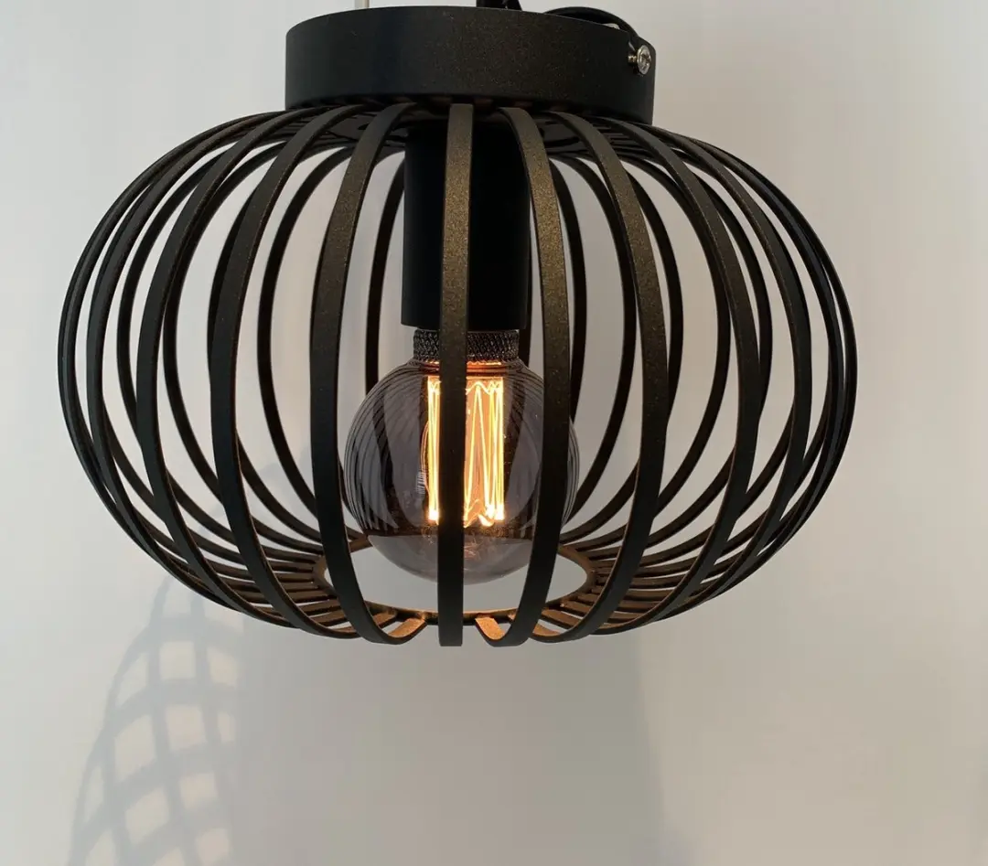 Freelight Aglio Plafondlamp Ø25cm - Zwart