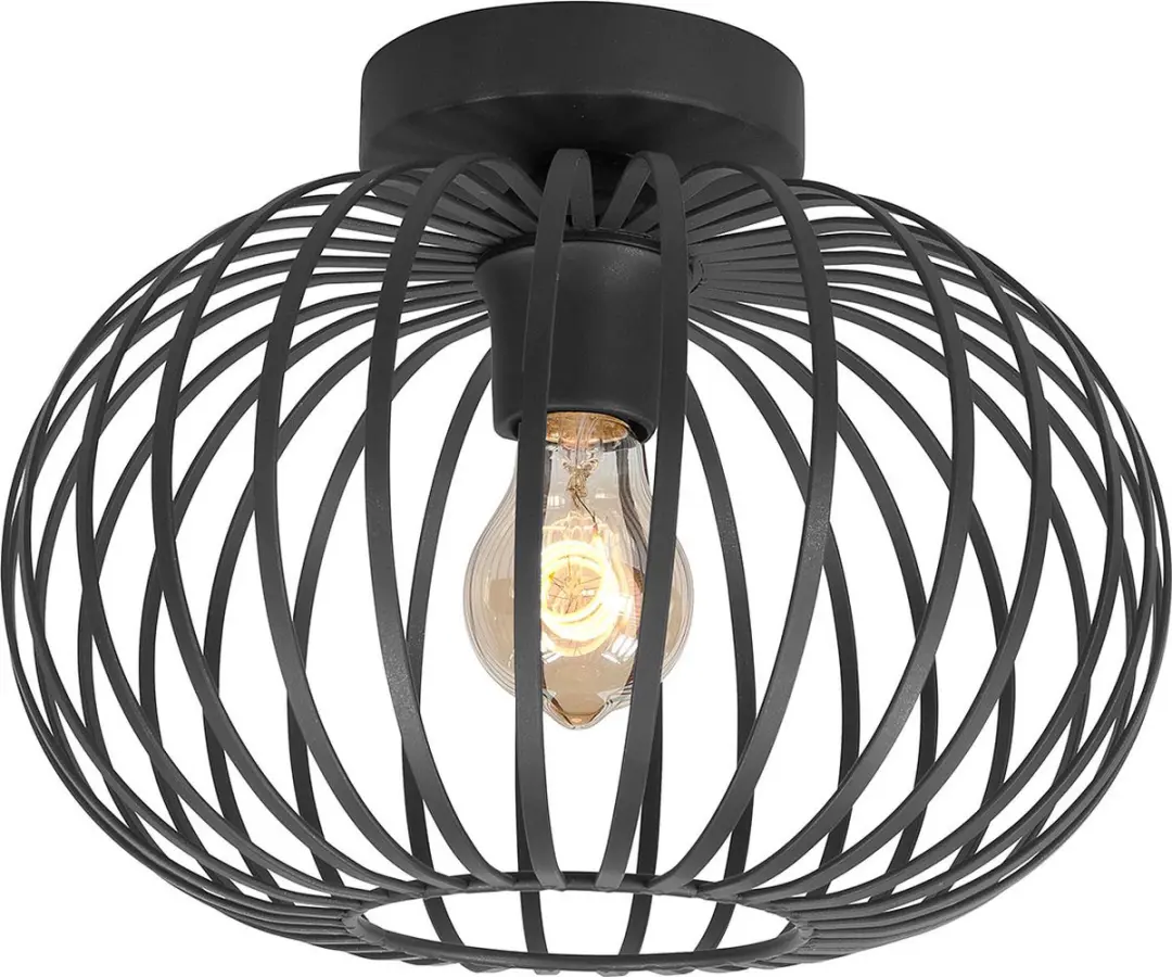 Freelight Aglio Plafondlamp Ø25cm - Zwart