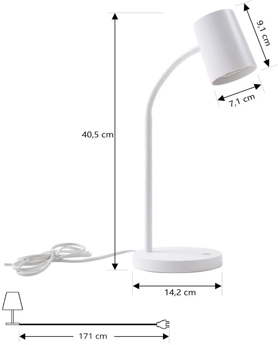Lindby Bureaulamp GU10 10W