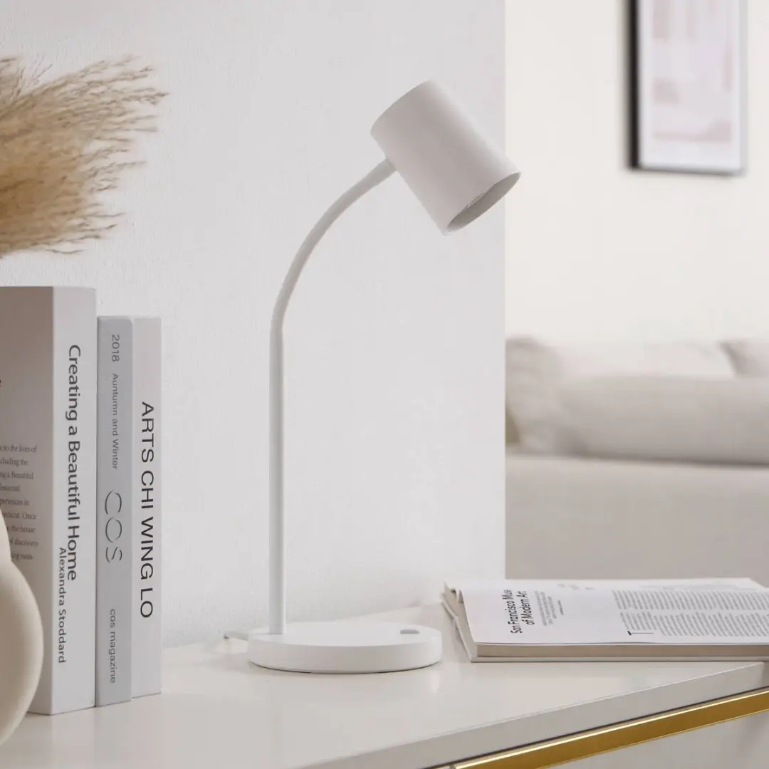 Lindby Bureaulamp GU10 10W - Wit