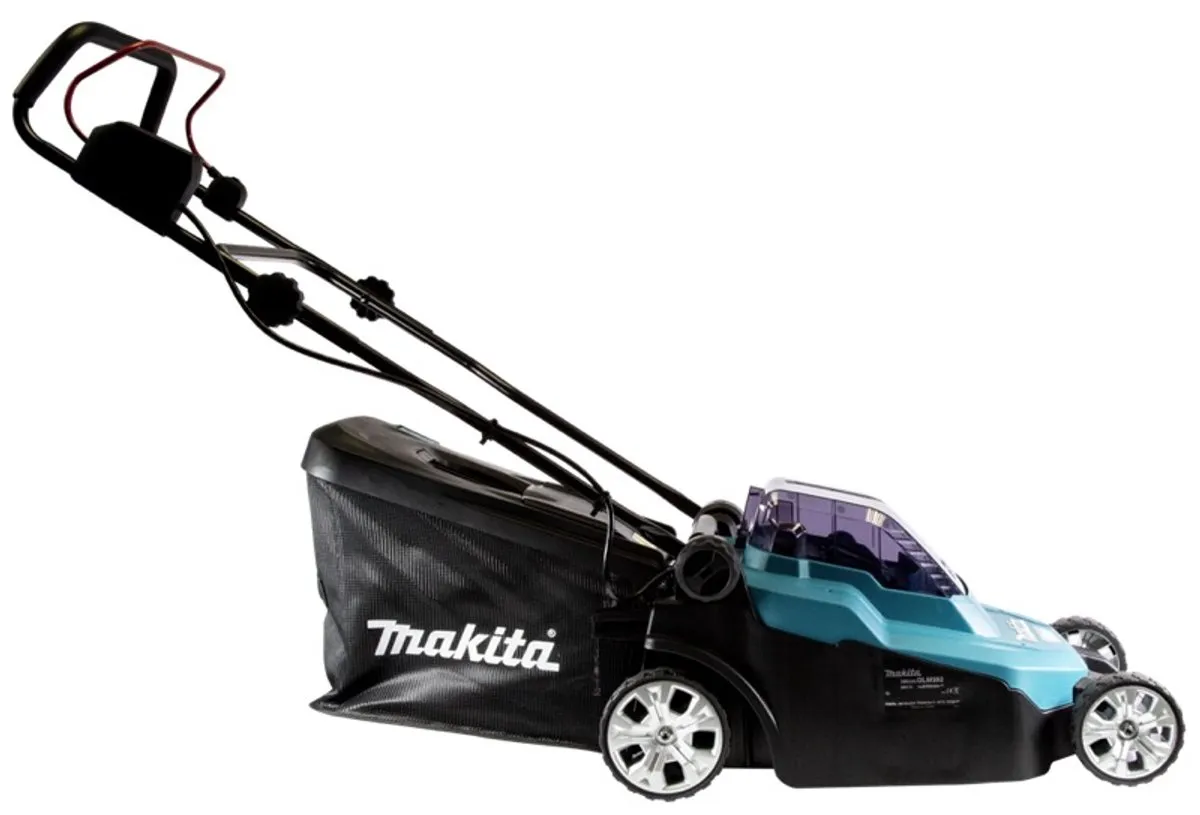 Makita DLM 382 T2 Accugrasmaaier 38cm 40l - 2x 5.0Ah