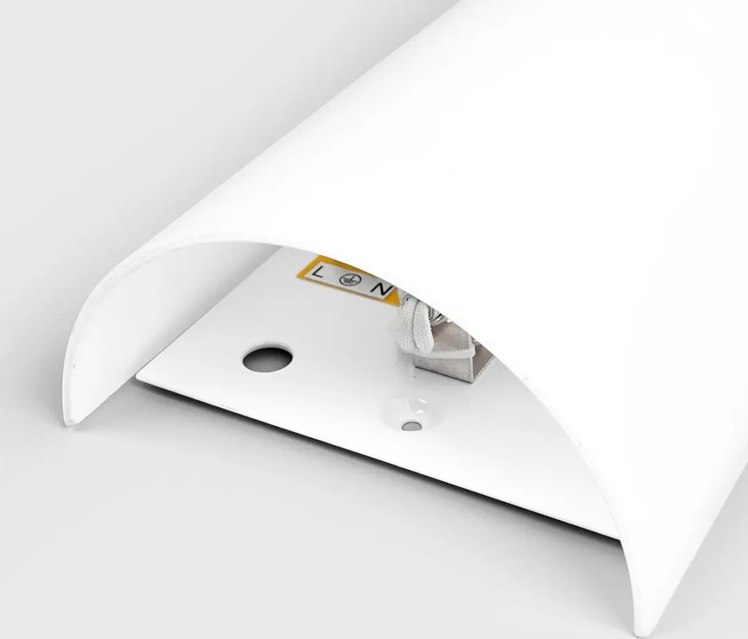 Lucande Wandlamp 1 Licht E14 - 28cm - Wit
