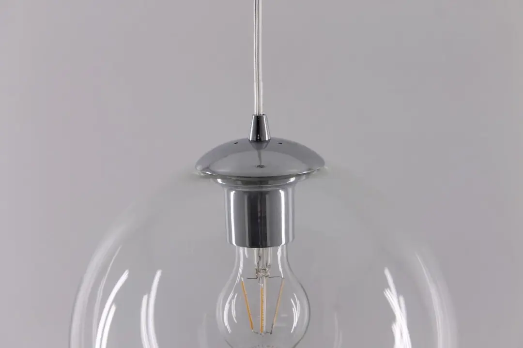 Searchlight Balls Hanglamp - 1 Lichtpunt - Transparant - 24cm
