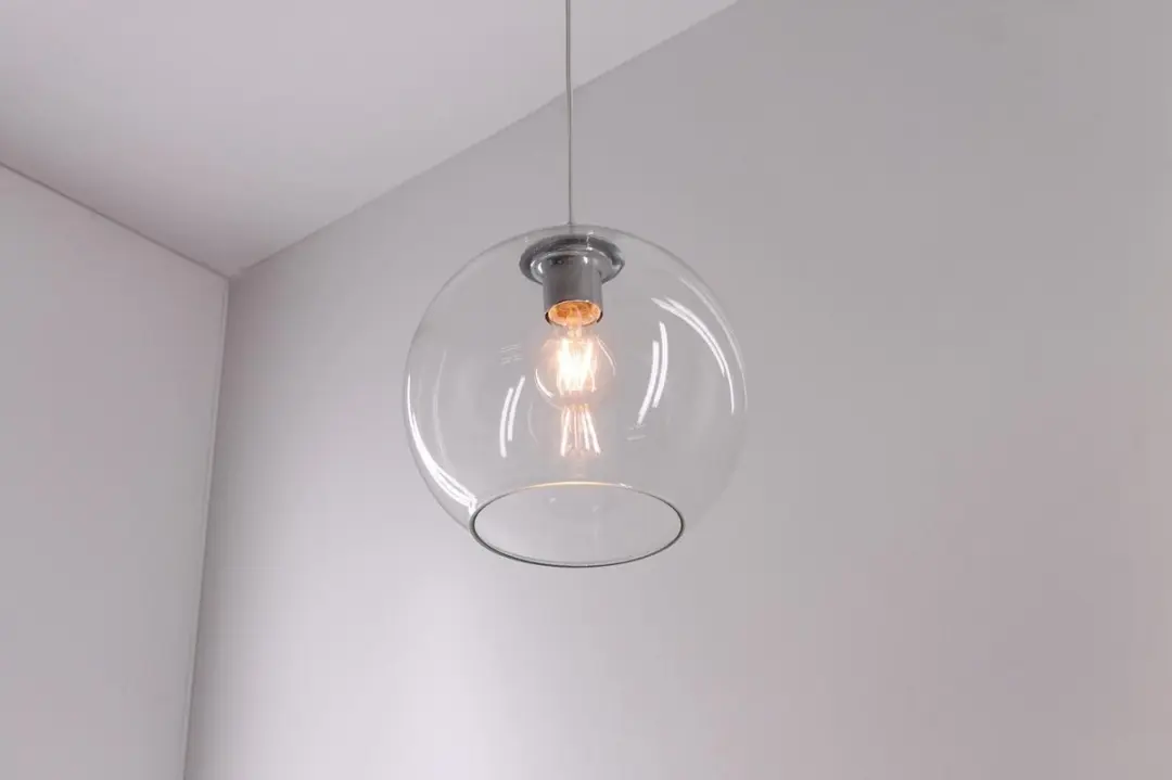Searchlight Balls Hanglamp - 1 Lichtpunt - Transparant - 24cm