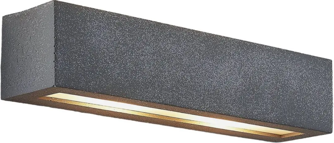 Lindby Wandlamp Beton 2x G9 - 3W - Grijs