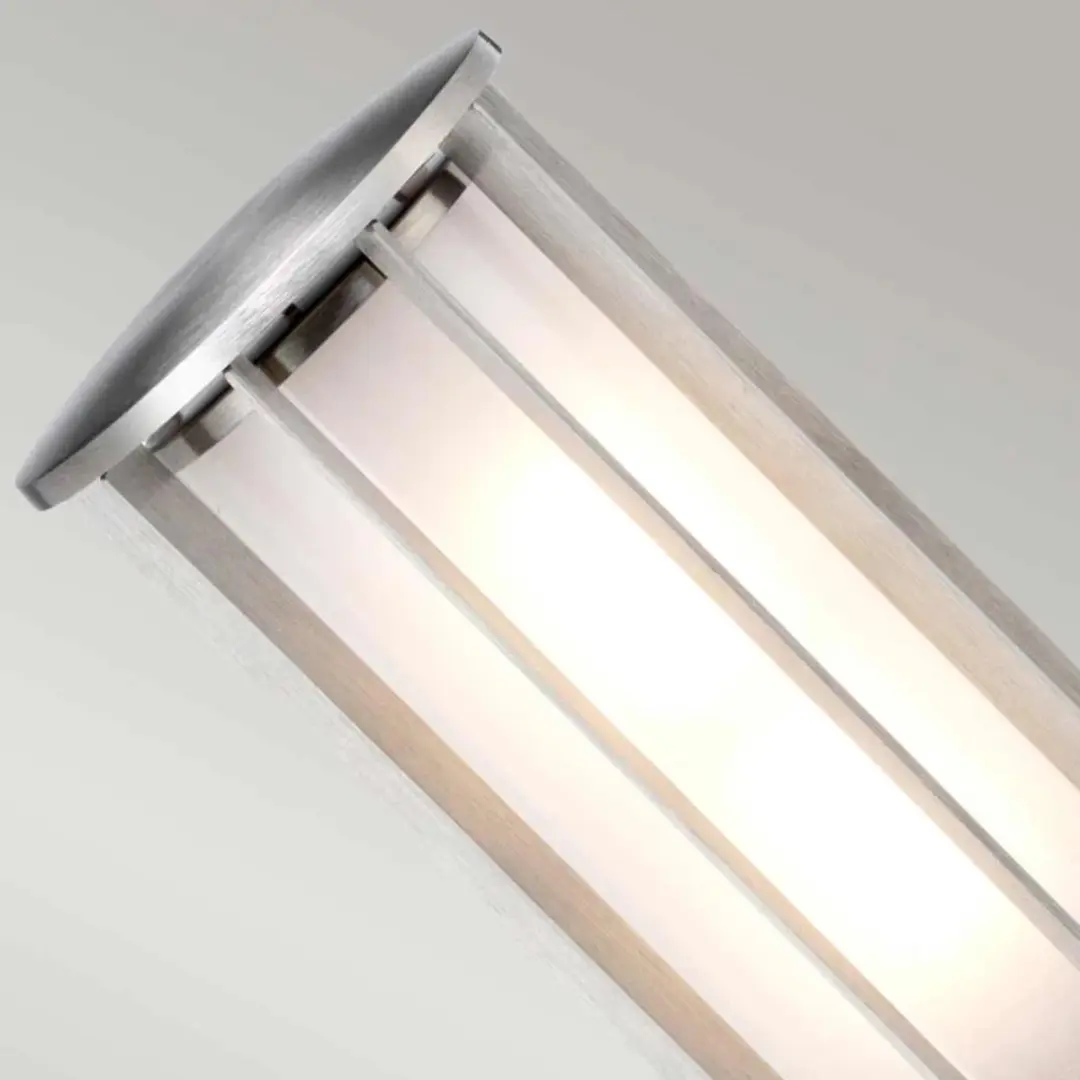 Elstead Mini LED Tuin Pilaar Hornsea E27 40W - Teak - IP55