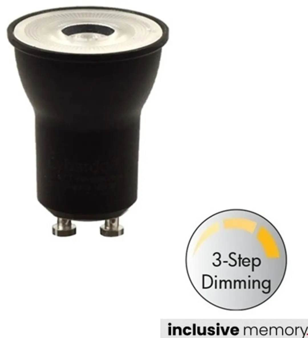 Freelight Mini GU10 3.6W LED - Warm wit - Ø35mm - Zwart