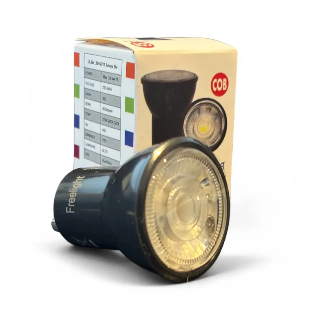 Freelight Mini GU10 3.6W LED - Warm wit - Ø35mm - Zwart