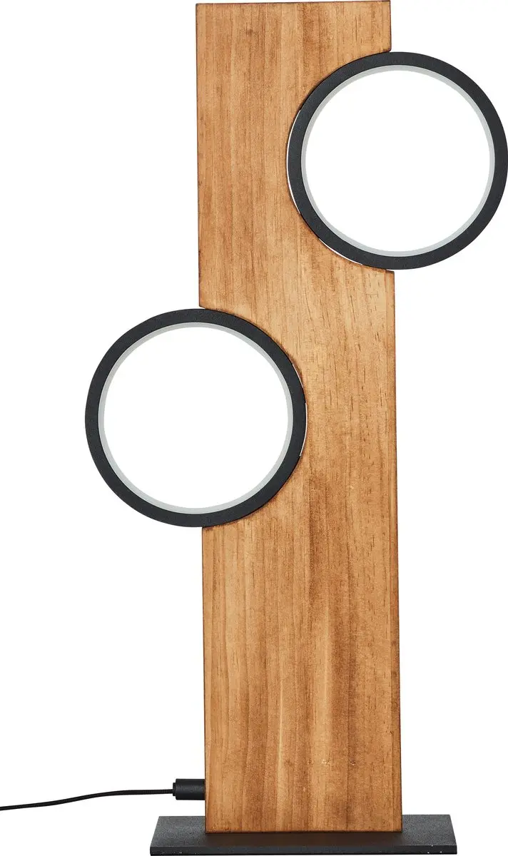 Brilliant Cheesy Tafellamp G99934/76 - Hout - 12W