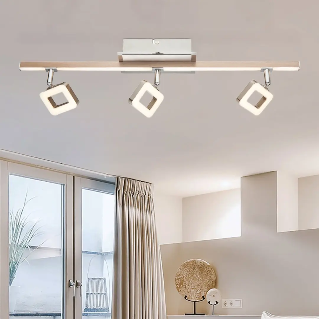 Globo Spotlight LED Plafondstrip 18W 1620lm - Zilver