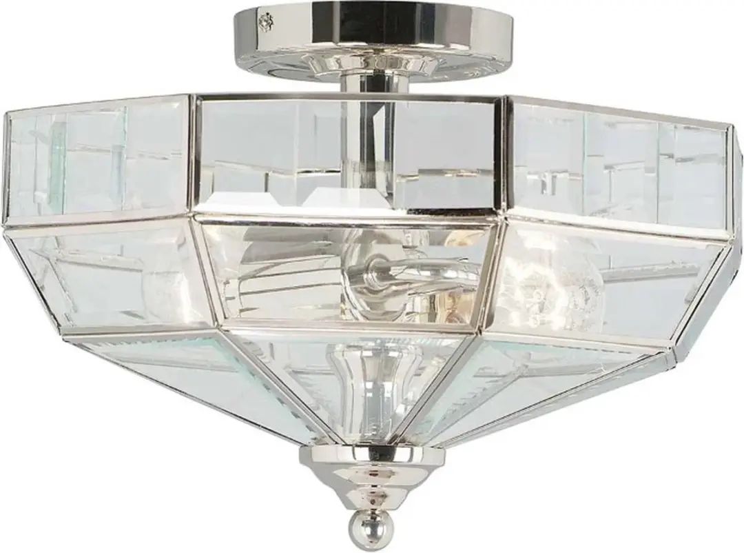 Elstead Lighting Old Park LED Plafondlamp 2x E27 60W